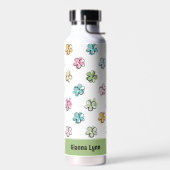 Bouteille D'eau Pastel Floral sur mesure (Gauche)