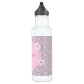 Bouteille D'eau Pastel Pink Custom Daisy (Droite)