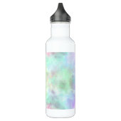 Bouteille D'eau Pastel Rainbow Tie-Dye Watercolor Painting (Gauche)