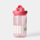 Bouteille D'eau Pastel Rose Stripe mignonne Bébé Koala Enfants (Avant)