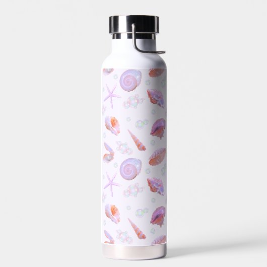 Bouteille D'eau Pastel Seashell & Pearl Ocean Aesthetic (Gauche)
