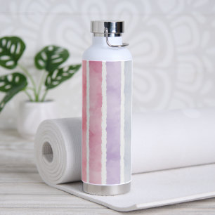 Bouteille D'eau Pastel Stripes
