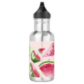 Bouteille D'eau Pastèque aquarelle adorable (Droite)