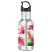 Bouteille D'eau Pastèque aquarelle adorable (Dos)