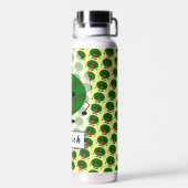 Bouteille D'eau Pastèque en colère par Kenneth Yoncich (Arrière)