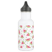 Bouteille D'eau Pastèques roses, graines de pastèque, motif d'été (Gauche)
