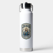 Bouteille D'eau Patch brodé Jésus Regardez Patch brodé Jésus (Salle de sport)
