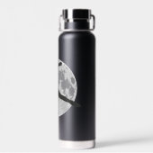 Bouteille D'eau Patinage sur glace Femmes Art (Arrière)