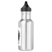 Bouteille D'eau Patriotic Chess Player Vector Graphic Tee (Droite)