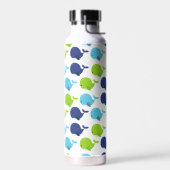 Bouteille D'eau Pattern of Whales, Cute Whales, Sea Animals (Gauche)