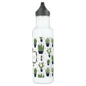 Bouteille D'eau Pattern Rustic Green Cactus (Droite)