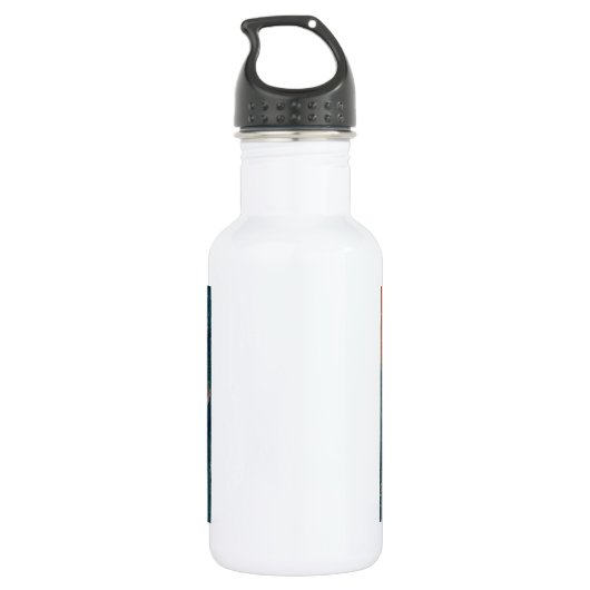 Bouteille D'eau Paul Klee Fish Magic Peinture Abstraite Art graphi (Dos)