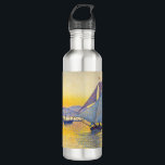 Bouteille D'eau Paul Signac - Le Port au coucher du soleil, Opus 2<br><div class="desc">Le Port au coucher du soleil, Opus 236 (Saint-Tropez) / Le Port au soleil couchant, Opus 236 (Saint-Tropez) - Paul Signac, Huile sur toile, 1892</div>