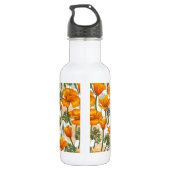 Bouteille D'eau Pavot de Californie (Dos)