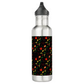 Bouteille D'eau Pavot rouge motif (Droite)