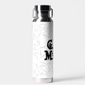 Bouteille D'eau Pawprint maman chat avec poils de chat (Avant)