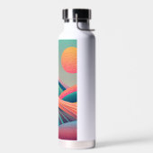 Bouteille D'eau Paysage des collines du Kaleidoscope (Gauche)