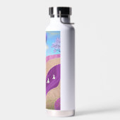 Bouteille D'eau Paysage des fleurs du printemps (Gauche)