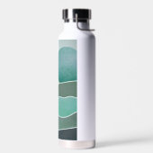 Bouteille D'eau Paysage du monde Turquoise (Gauche)