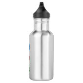 Bouteille D'eau Peace Love Softball (Droite)