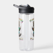 Bouteille D'eau Peaceful Hippie Boho Kitten Vibes  (Droite)
