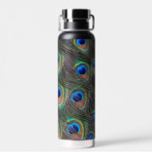 Bouteille D'eau Peacock Feather Eyespot Motif (Arrière)