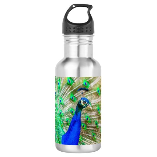 Bouteille D'eau Peacock Plumage (Devant)