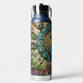 Bouteille D'eau Peacock Style Verre Trait (Salle de sport)