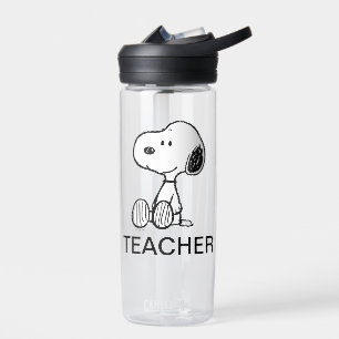 Bouteille D'eau PEANUTS   Snoopy Teacher