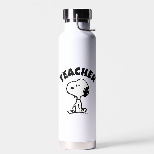 Bouteille D'eau Peanuts | Snoopy Turns Teacher (Gauche)