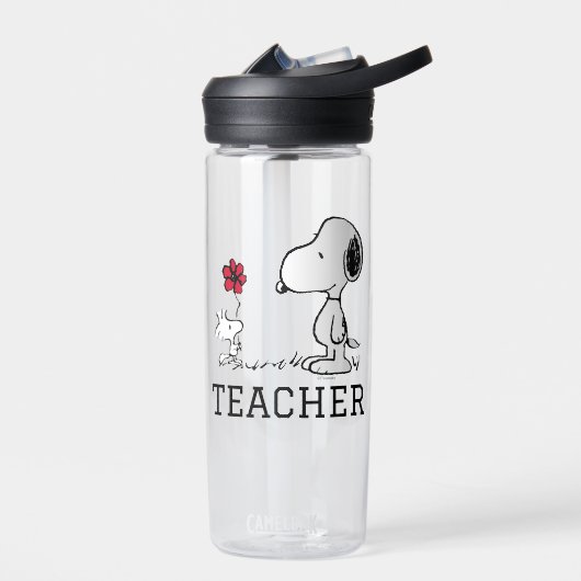 Bouteille D'eau PEANUTS | Snoopy & Woodstock Teacher (Gauche)