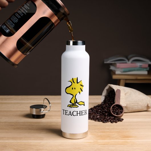 Bouteille D'eau Peanuts | Woodstock Teacher (Gym)