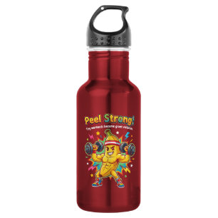 Bouteille D'eau Peel Strong ! – Motivation pour la salle de sport 