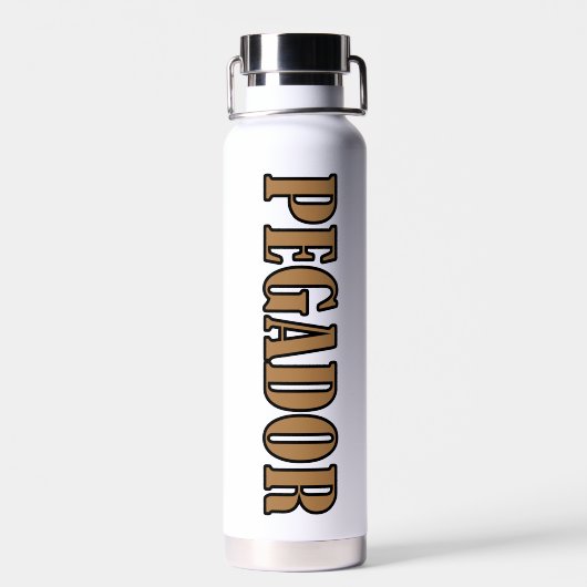 Bouteille D'eau Pegador (Arrière)