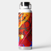 Bouteille D'eau Peinture Abstraite (Plage)
