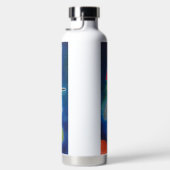 Bouteille D'eau Peinture Bleue Kandinsky (Droite)