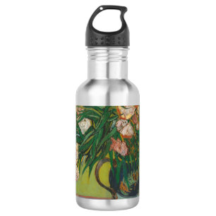 Bouteille D'eau Peinture de fleurs d'oléandre par Vincent Van Gogh