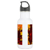 Bouteille D'eau Peinture de tournesol - (Dos)