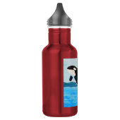Bouteille D'eau Peinture d'orque (Gauche)