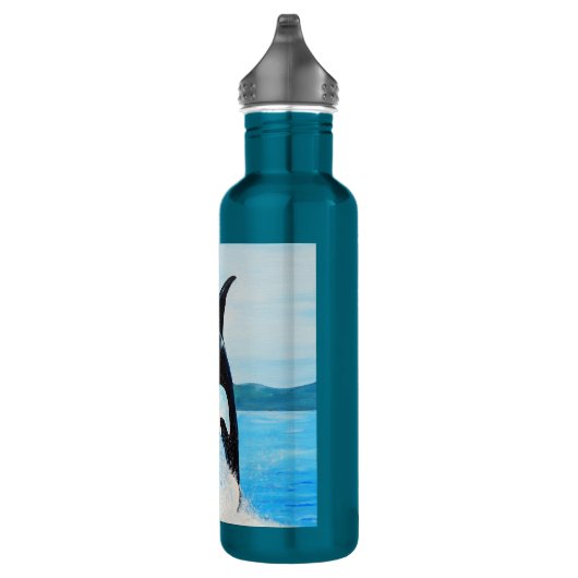 Bouteille D'eau Peinture Orca (Droite)