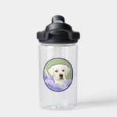 Bouteille D'eau Peinture originale de chiot Labrador Retriever, Ar (Salle de sport)