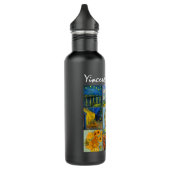Bouteille D'eau Peintures Van Gogh Art Starry Fleurs de nuit (Gauche)
