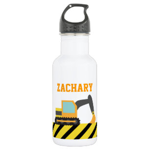 Bouteille D'eau Pelle de construction orange véhicule pour enfants