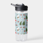 Bouteille D'eau Penguin Père Noël Joyeux Joyeux motif d'arbre de N (Droite)