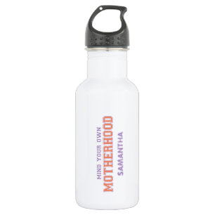 Bouteille D'eau Pensez À Votre Propre Maternité