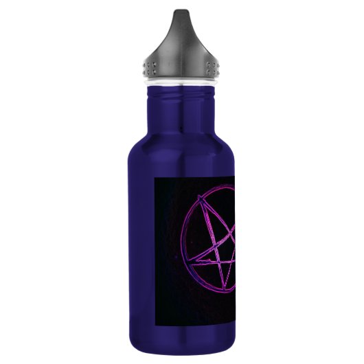 Bouteille D'eau pentagramme jaune (Gauche)