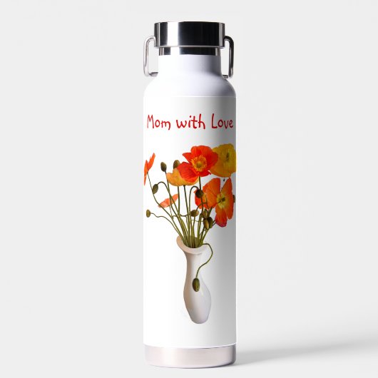 Bouteille D'eau Pépites rouges et fraîches (Avant)