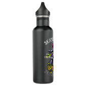 Bouteille D'eau Père Noël Cruz Skateboard Retro Espace astronaute  (Gauche)