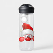 Bouteille D'eau Père Noël et Elf Cute et drôle Caractères Pékin (Extérieur)