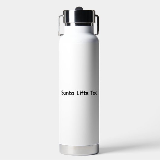 Bouteille D'eau Père Noël Gym (Salle de sport)